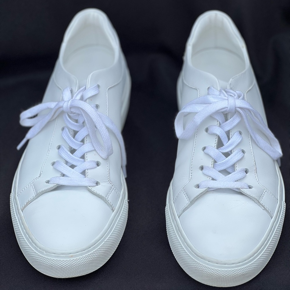 Women’s M. Gemi Palestra Due White Sneakers Size 38 (7.5)